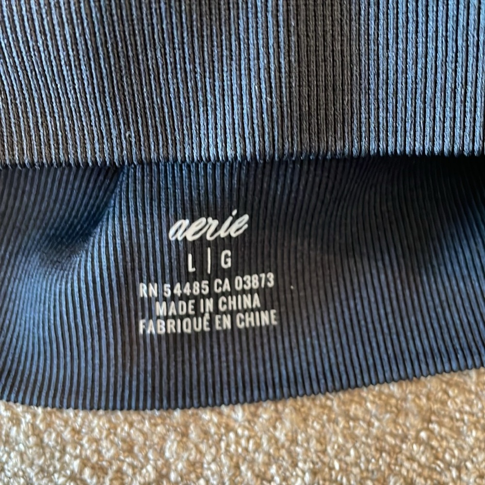 Aerie Ribbed Bralette Size L - Picture 6 of 8